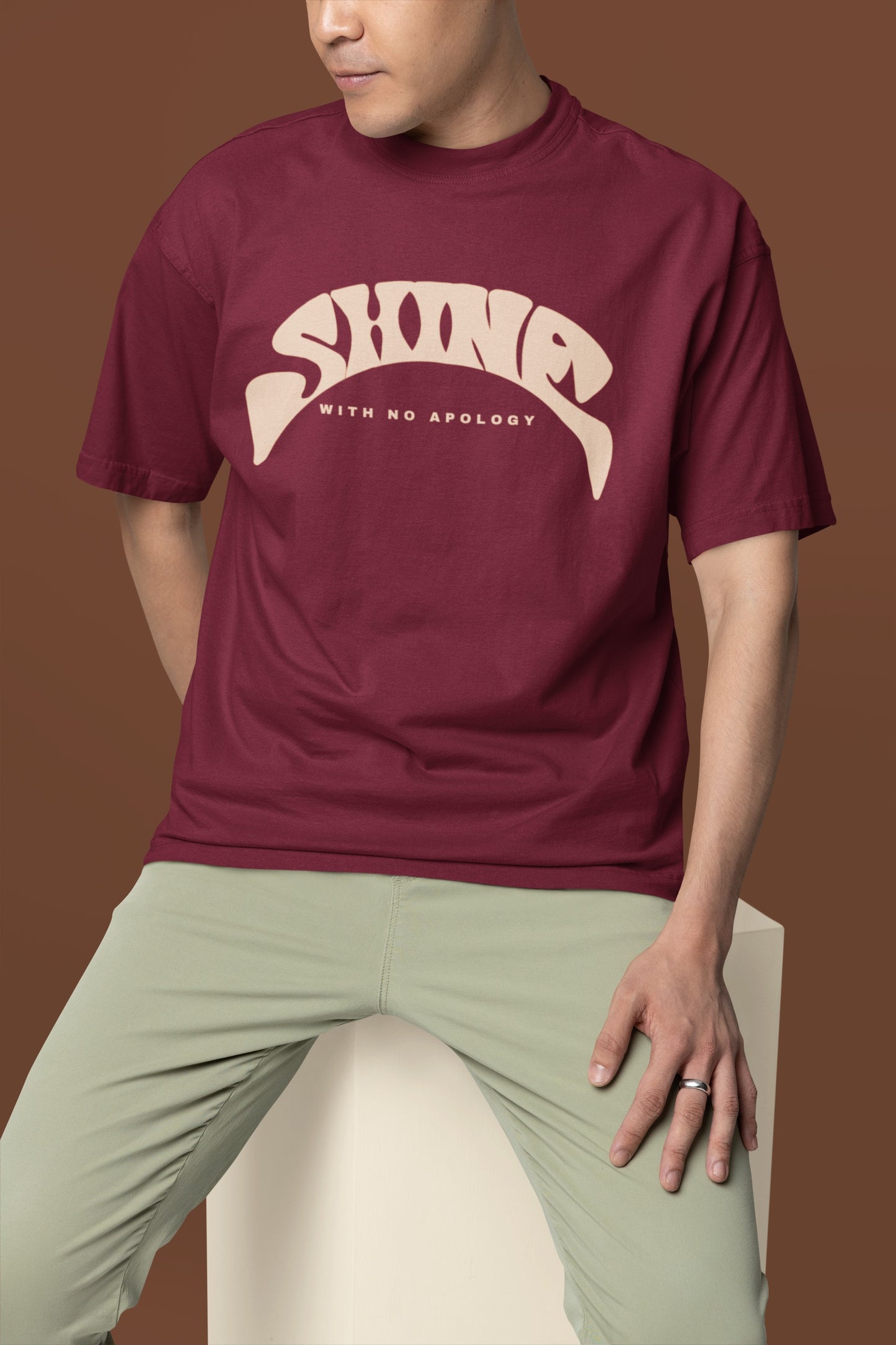 Premium Shine With No Apology Unisex T-Shirts